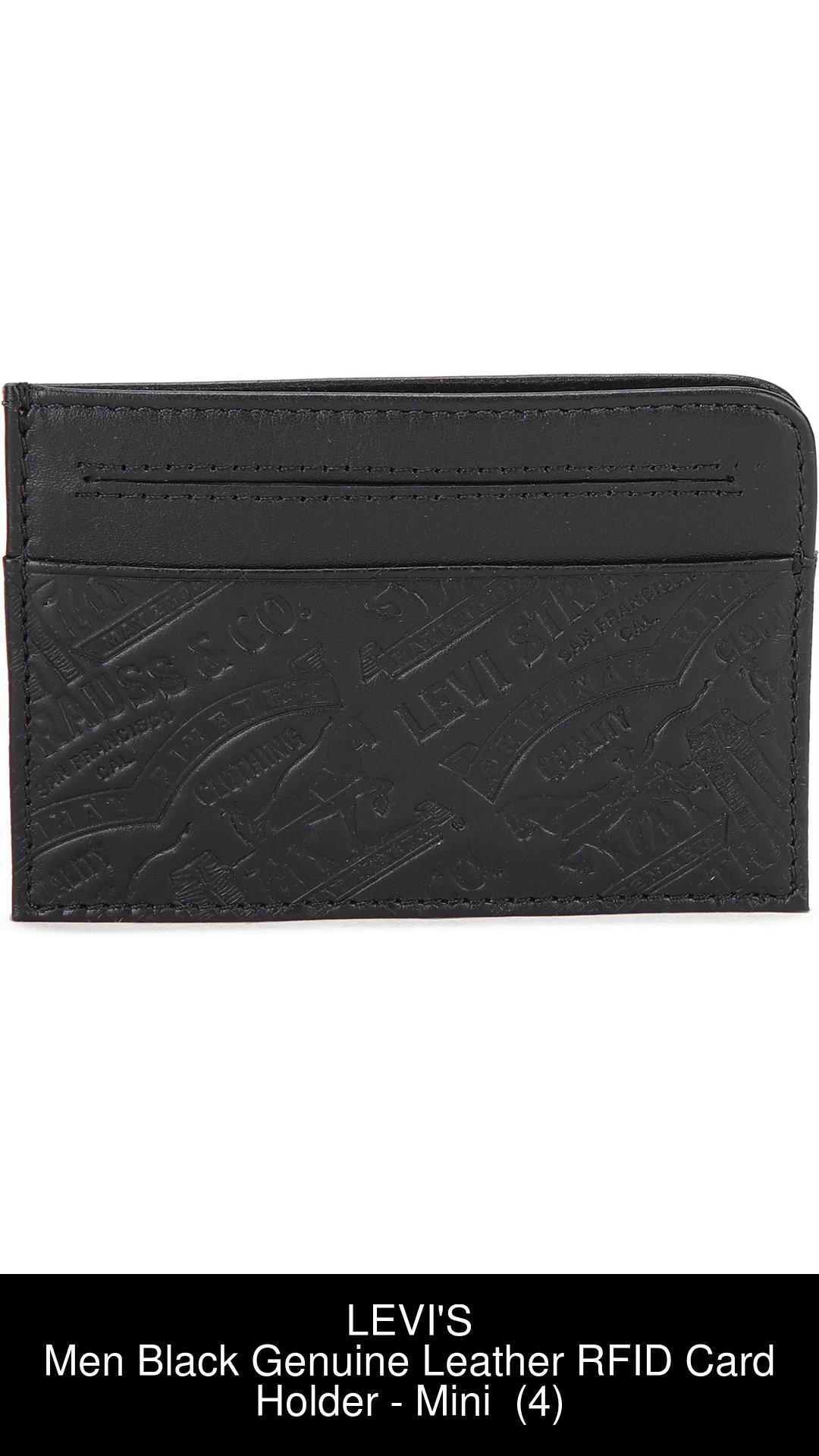 The Harness card holder in Black