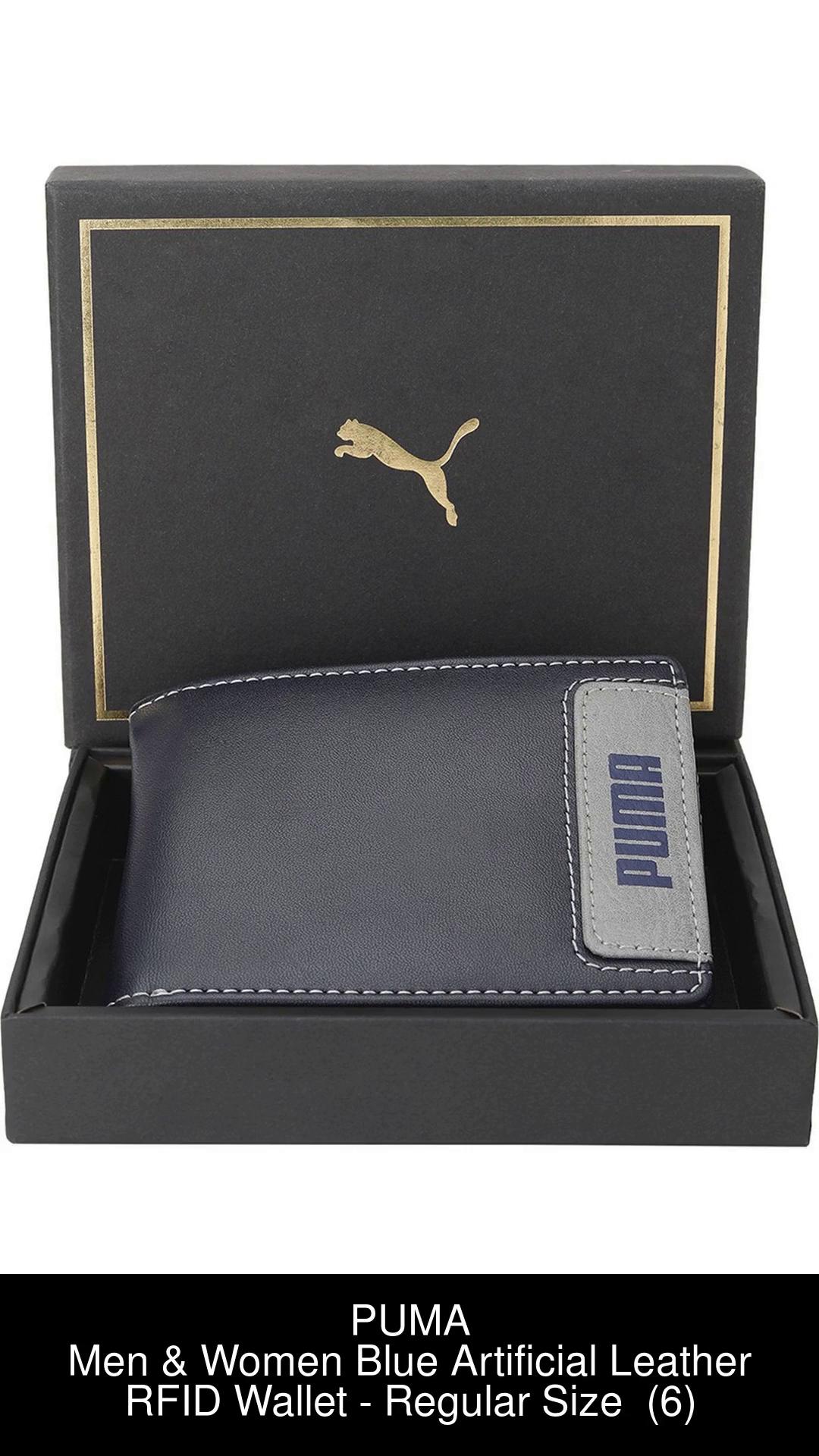 Puma blue hot sale wallet