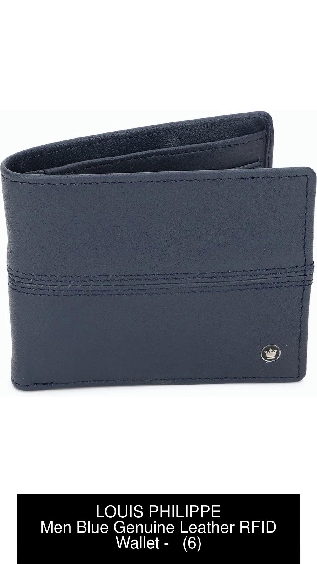 Louis Philippe Wallets : Buy Louis Philippe Black Wallet Online