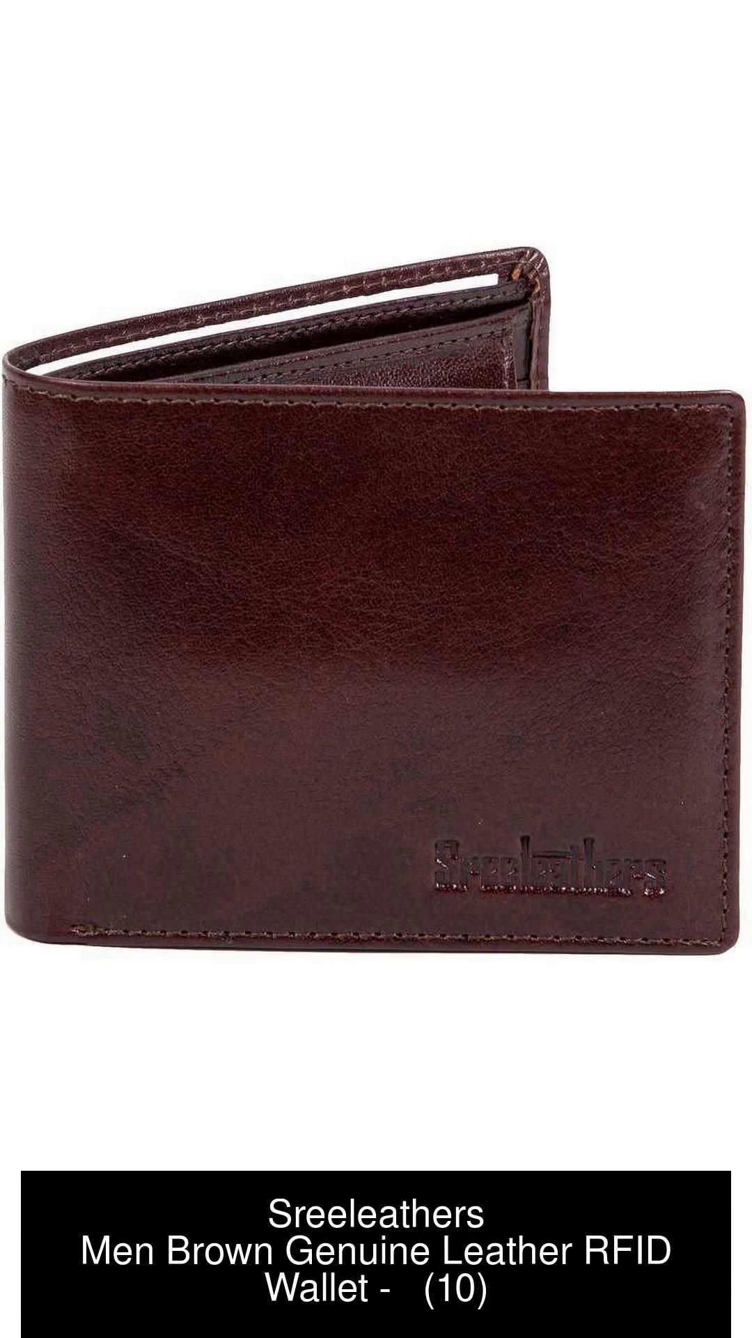 Sreeleathers mens discount wallet and belt