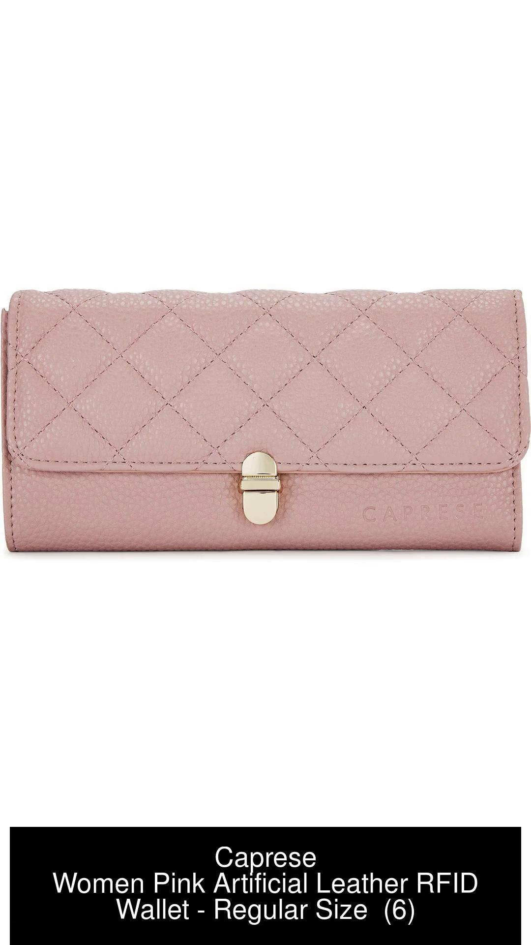 Caprese Women Pink Artificial Leather Wallet