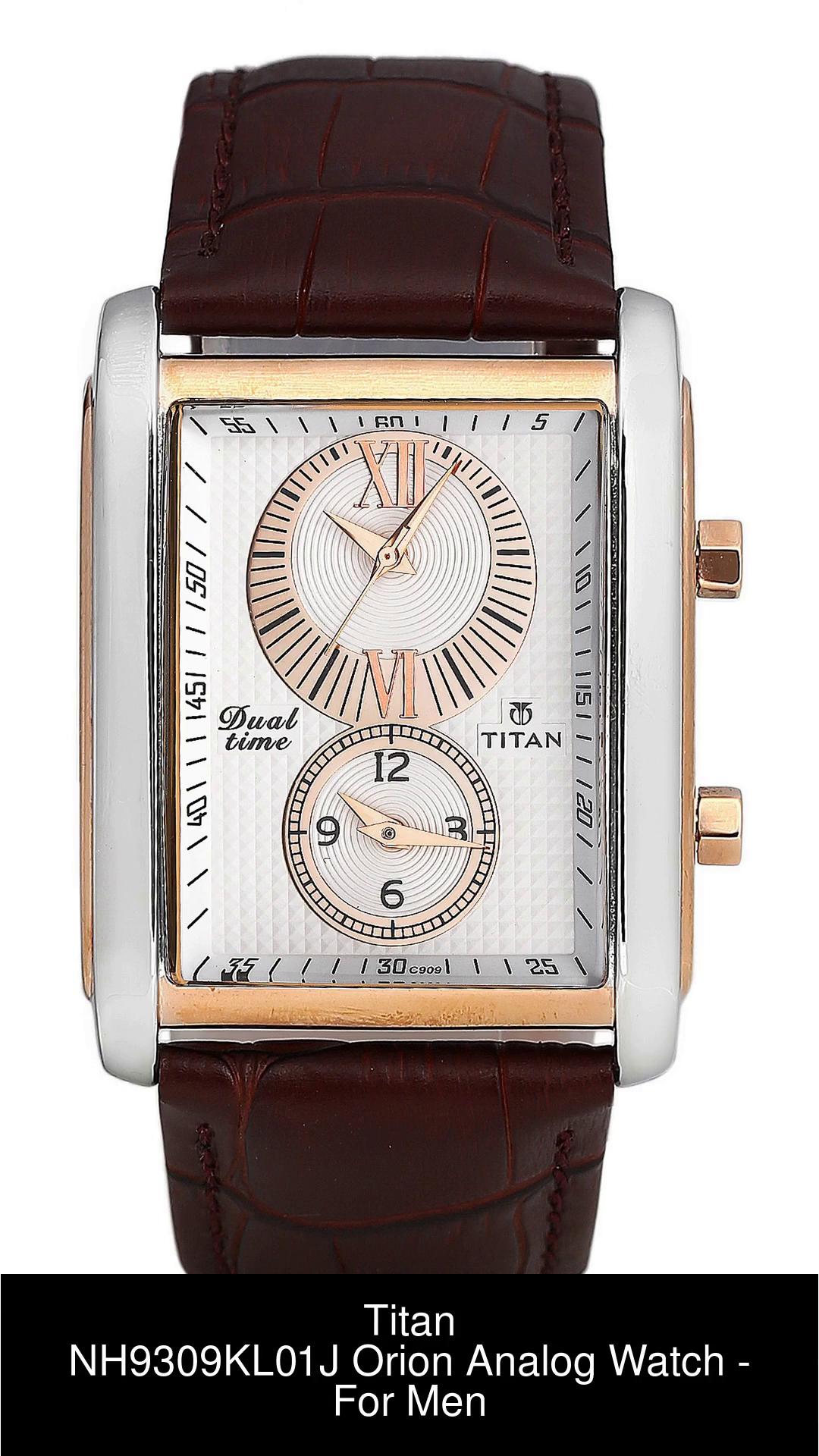 Titan best sale dual watch