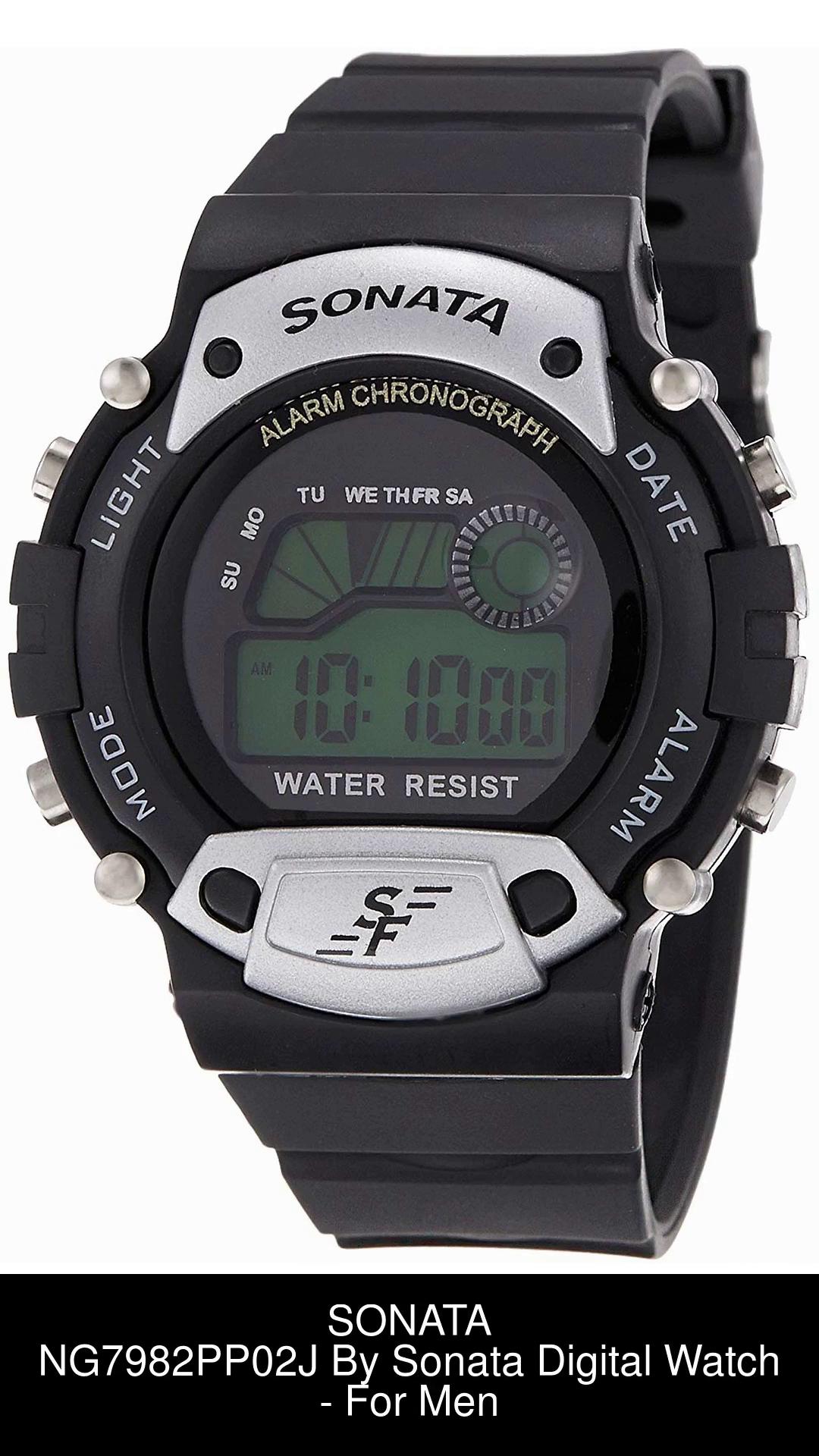 Sonata waterproof online watch