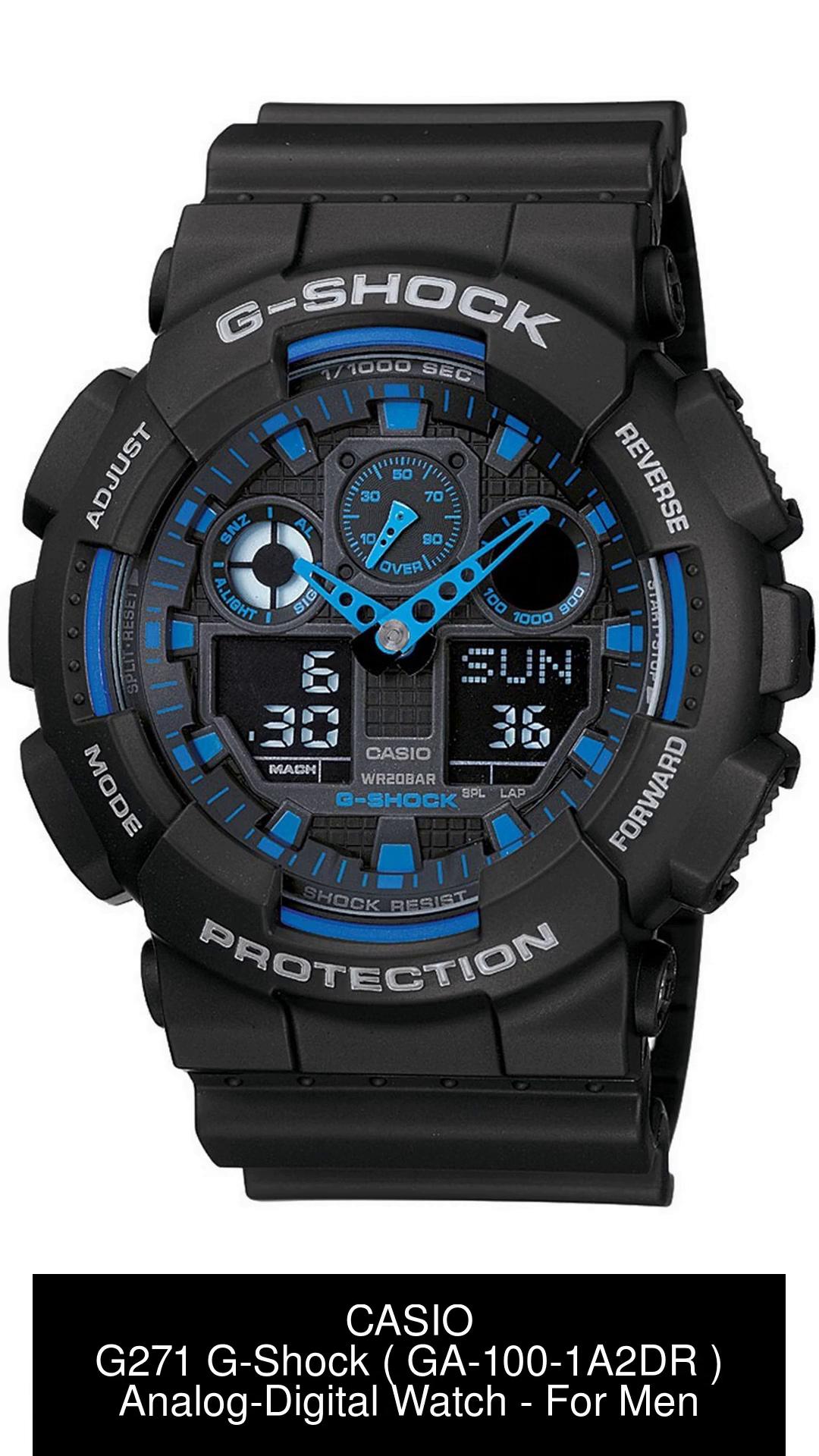 CASIO GA-100-1A2DR G-Shock ( GA-100-1A2DR ) Analog-Digital Watch