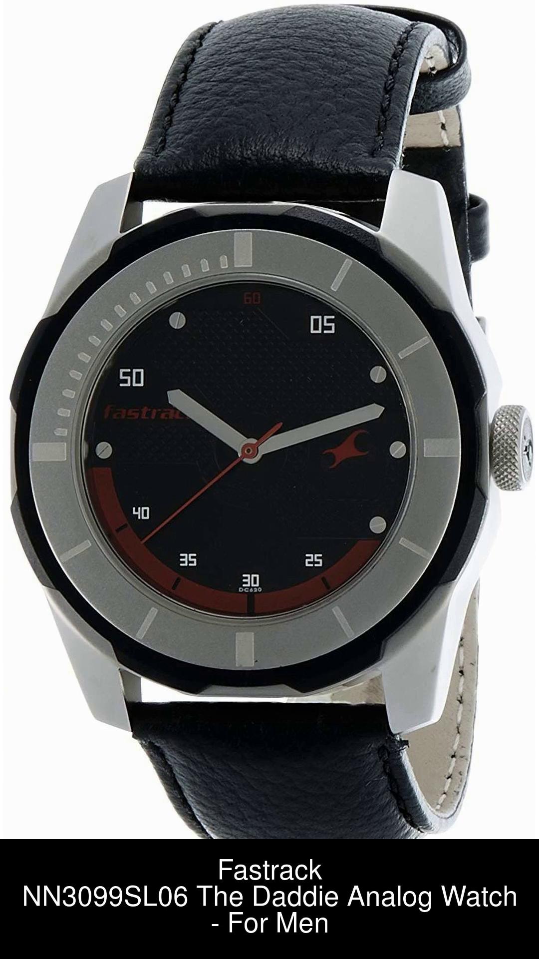 Fastrack 3099sl01 sales men's analog watch