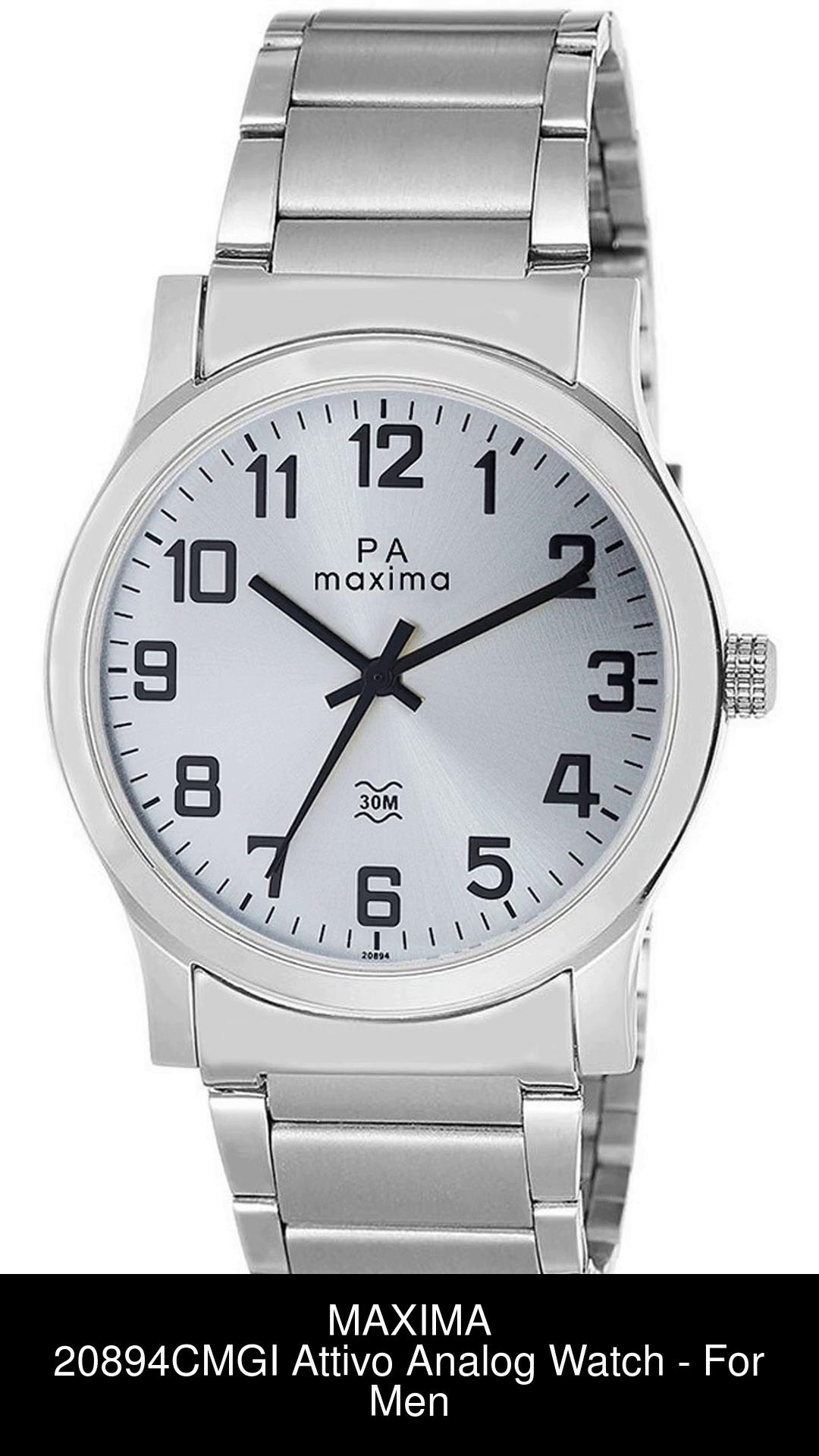 Maxima discount watch rate