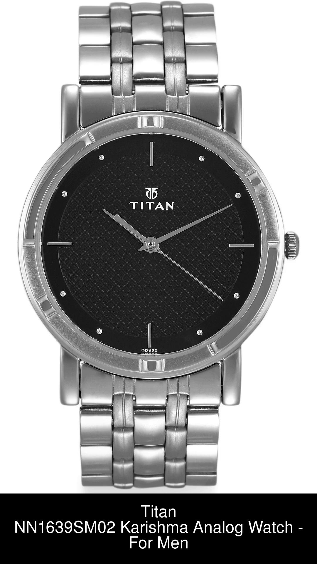 Titan 1639sm02 sale men's watch