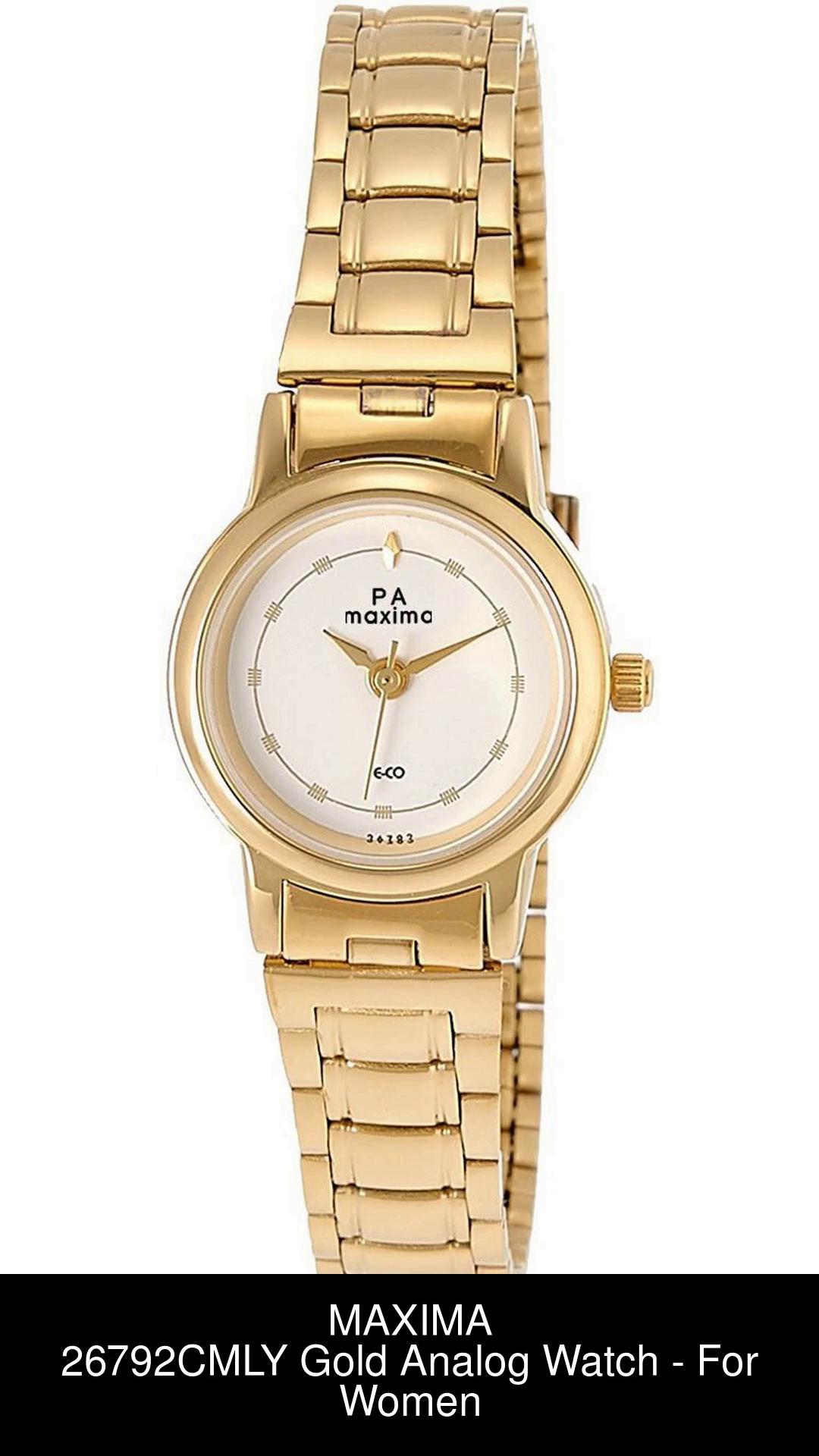 Titan ladies discount watch gold chain