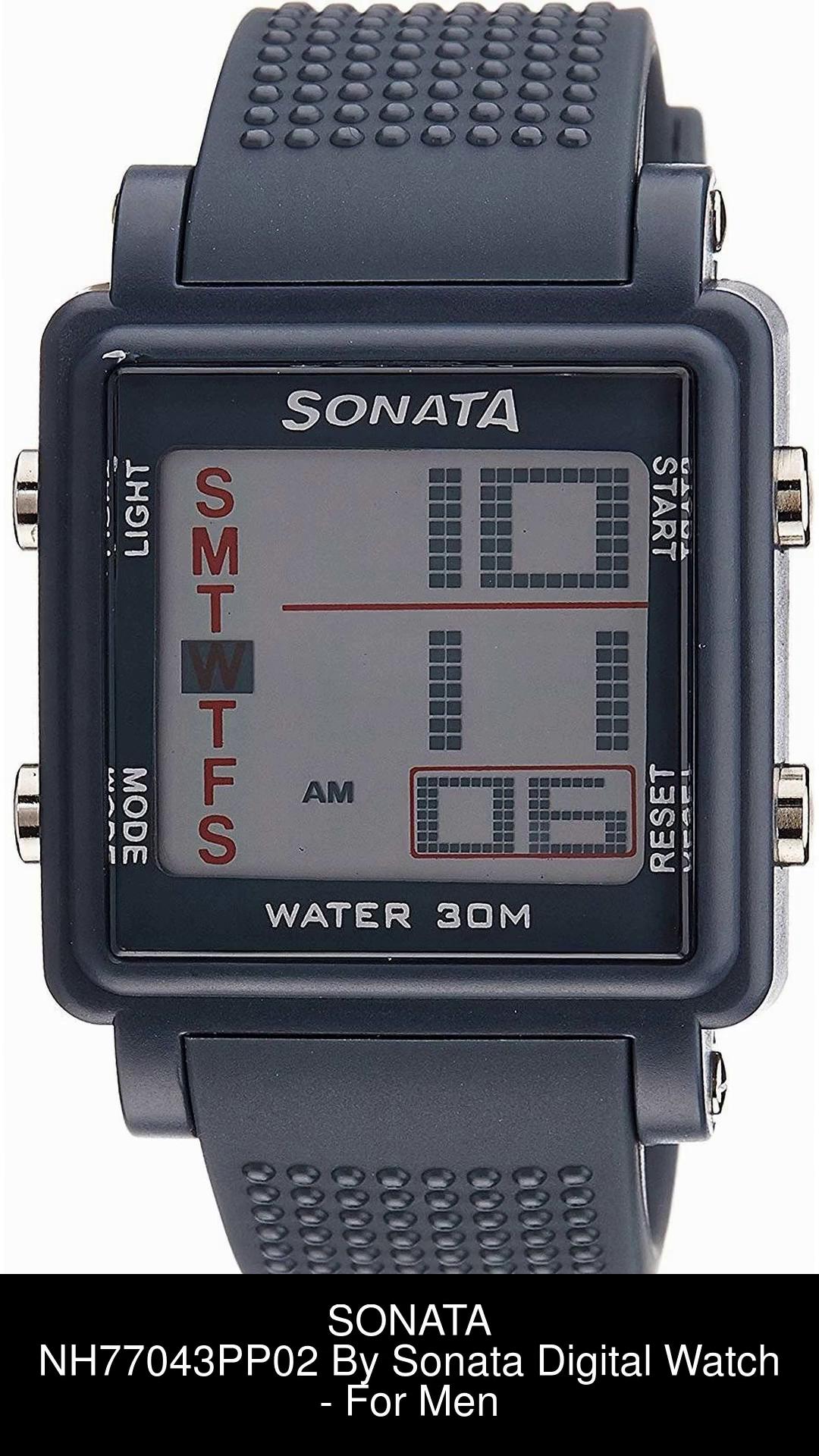 Sonata digital watches sales flipkart