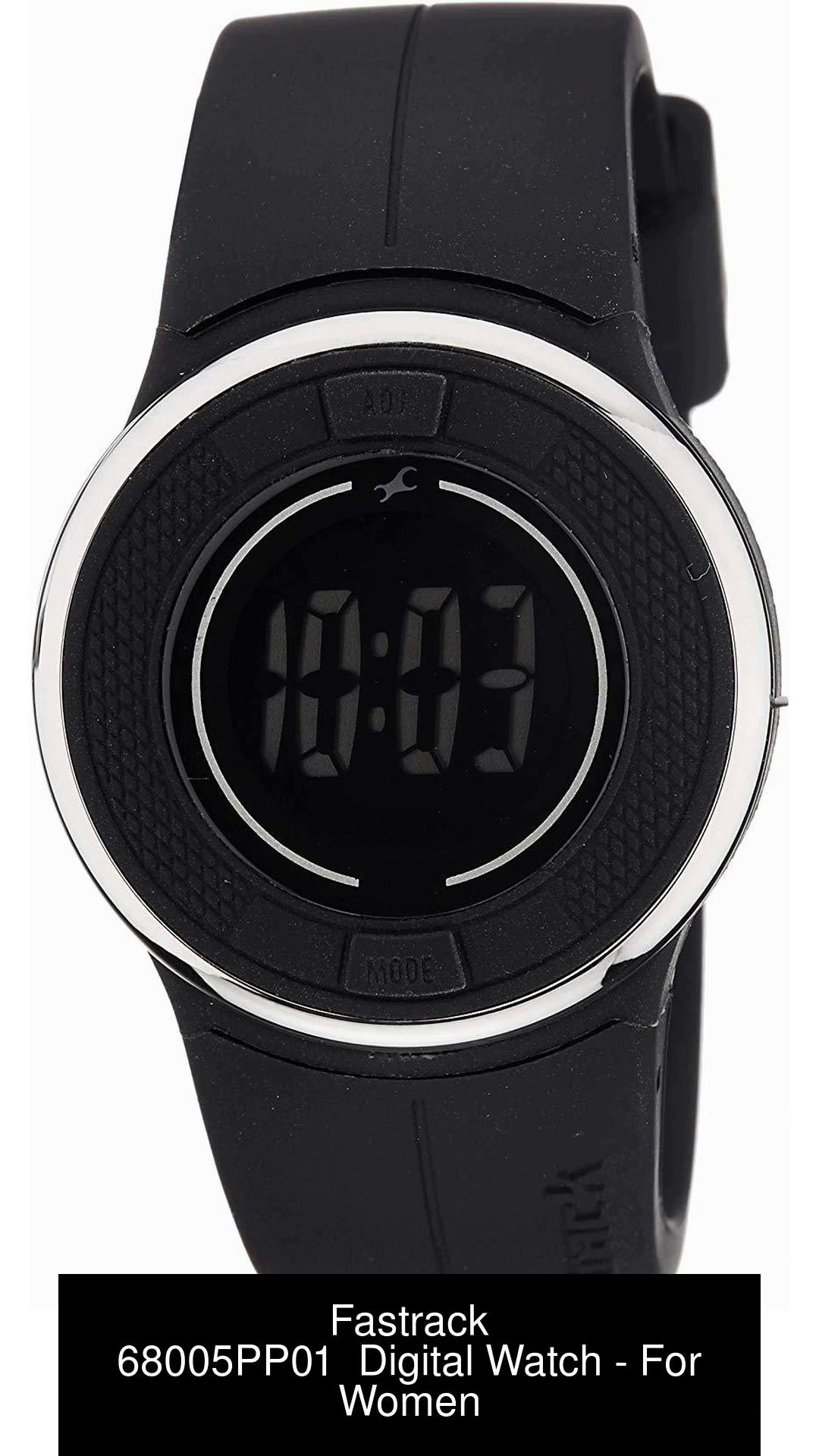 Fastrack watches clearance ladies black