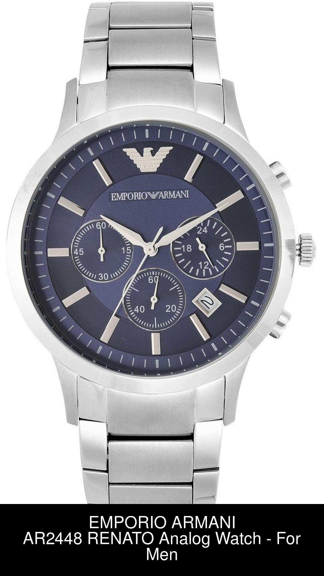 EMPORIO ARMANI RENATO Analog Watch For Men Buy EMPORIO ARMANI