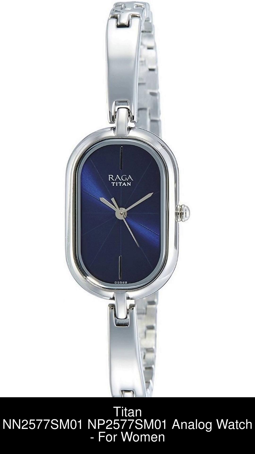 Titan raga cheap viva blue dial