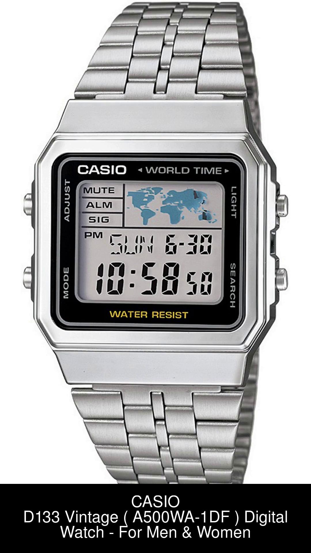 Casio Vintage ( A500Wa-1Df ) Digital Watch - For Men & Women - Buy Casio  Vintage ( A500Wa-1Df ) Digital Watch - For Men & Women D133 Online At Best  Prices In India | Flipkart.Com