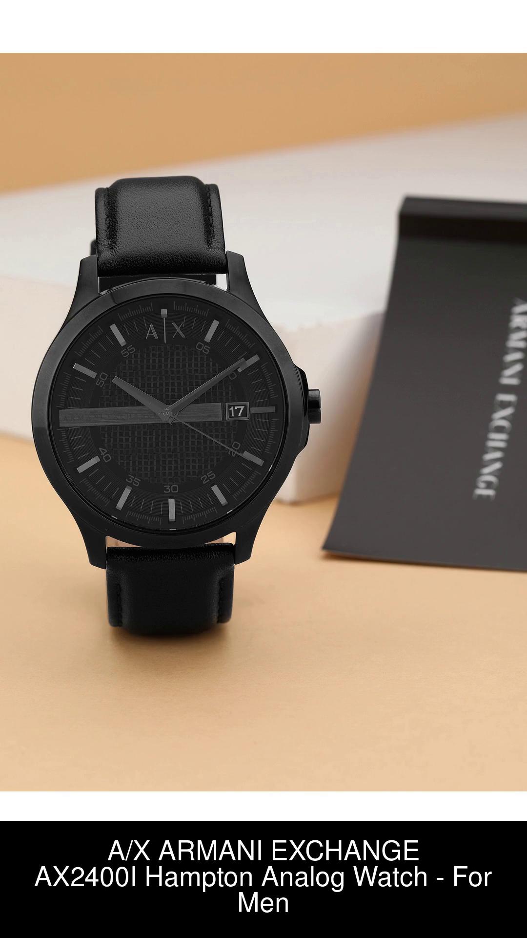 A X ARMANI EXCHANGE Hampton Analog Watch For Men Buy A X