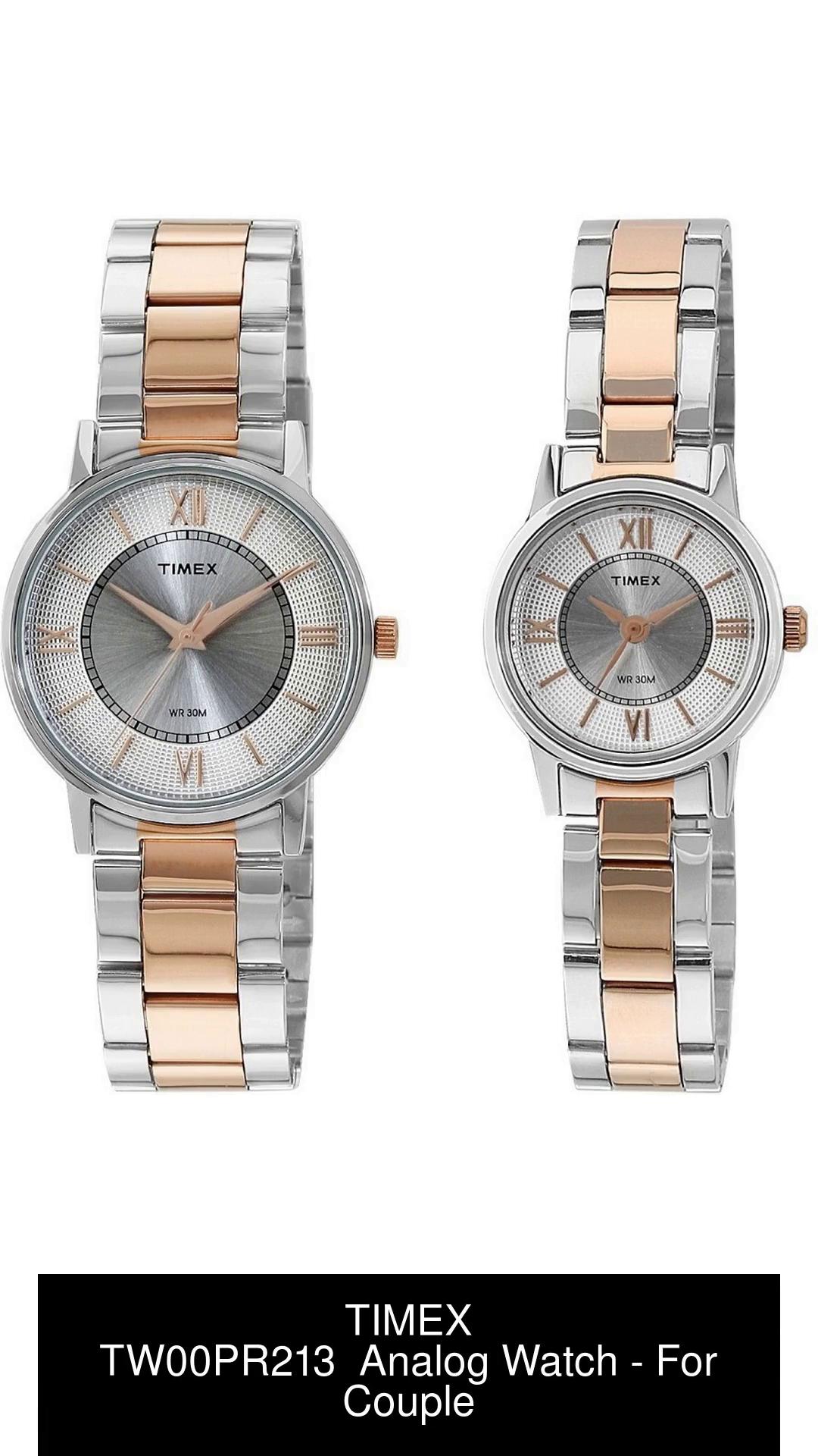 Timex couple best sale watches price