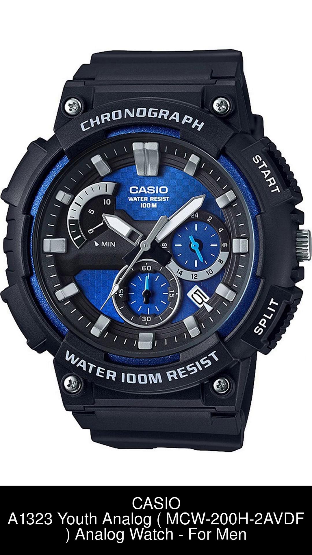 Casio water 100m sales resist