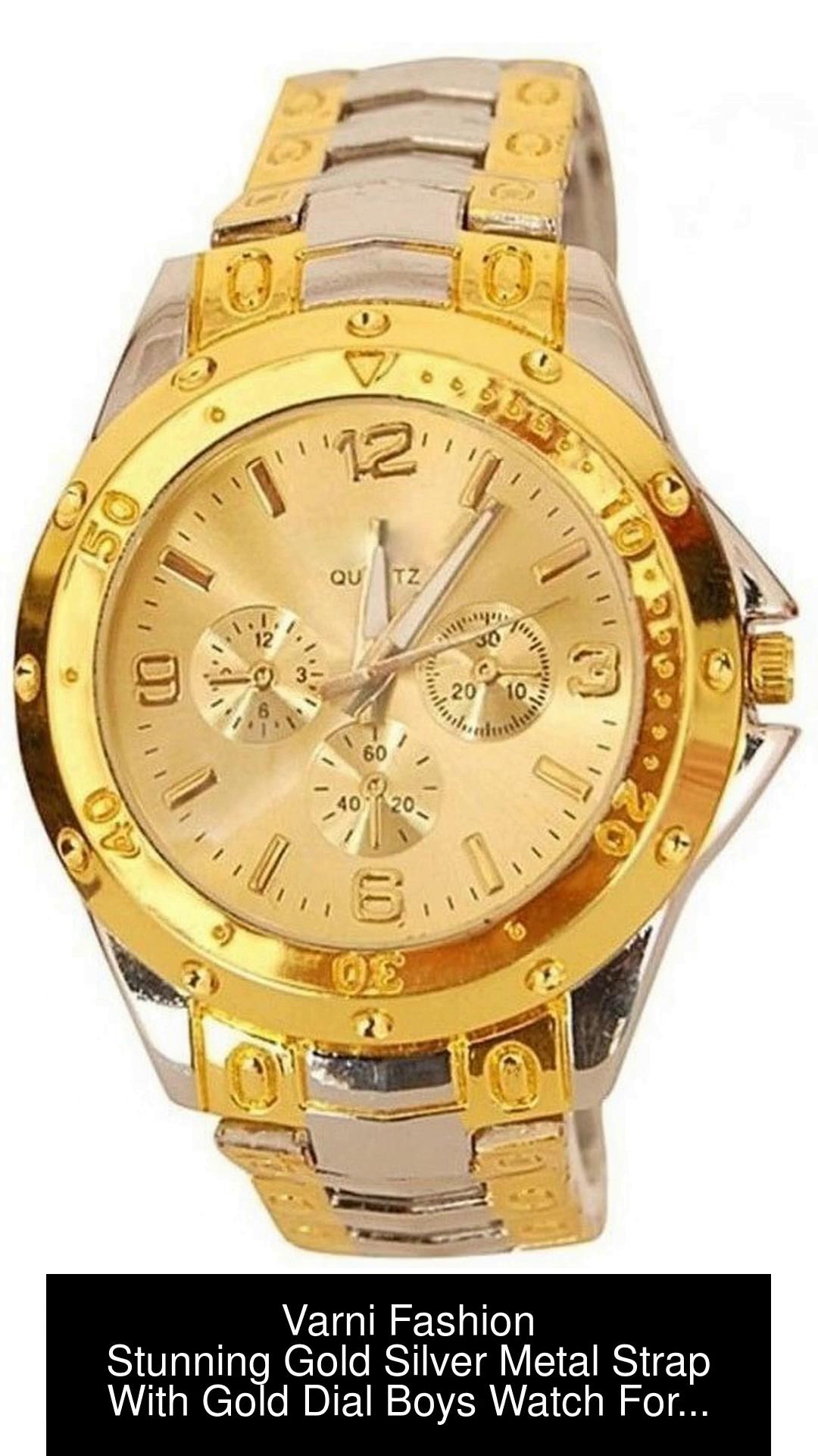 Golden watch flipkart new arrivals