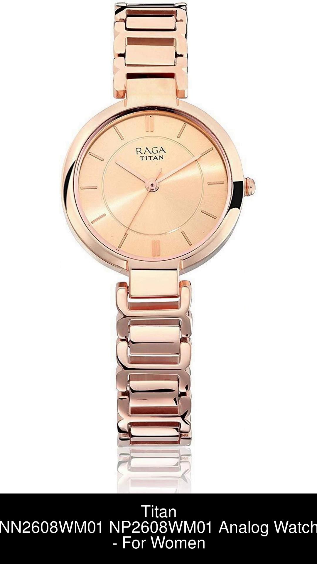 Raga titan women's hot sale gold watch