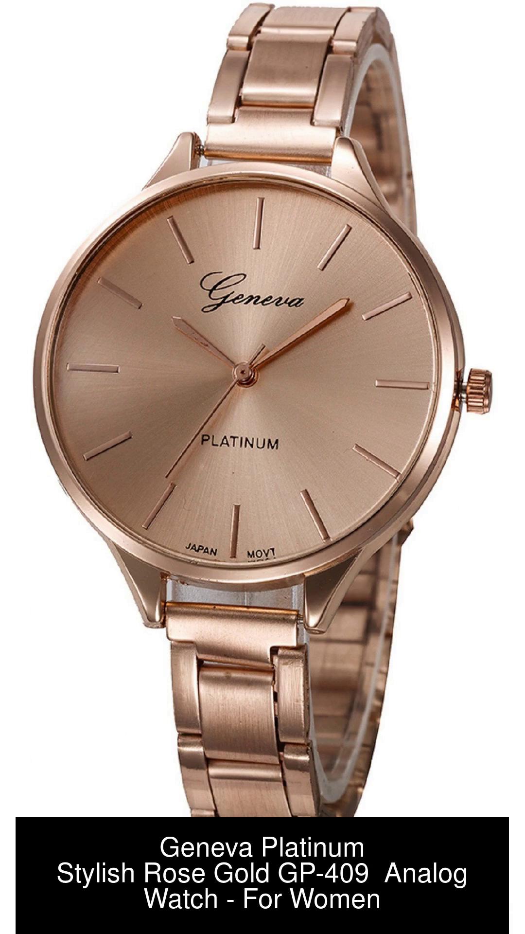 Geneva platinum 2025 wrist watch