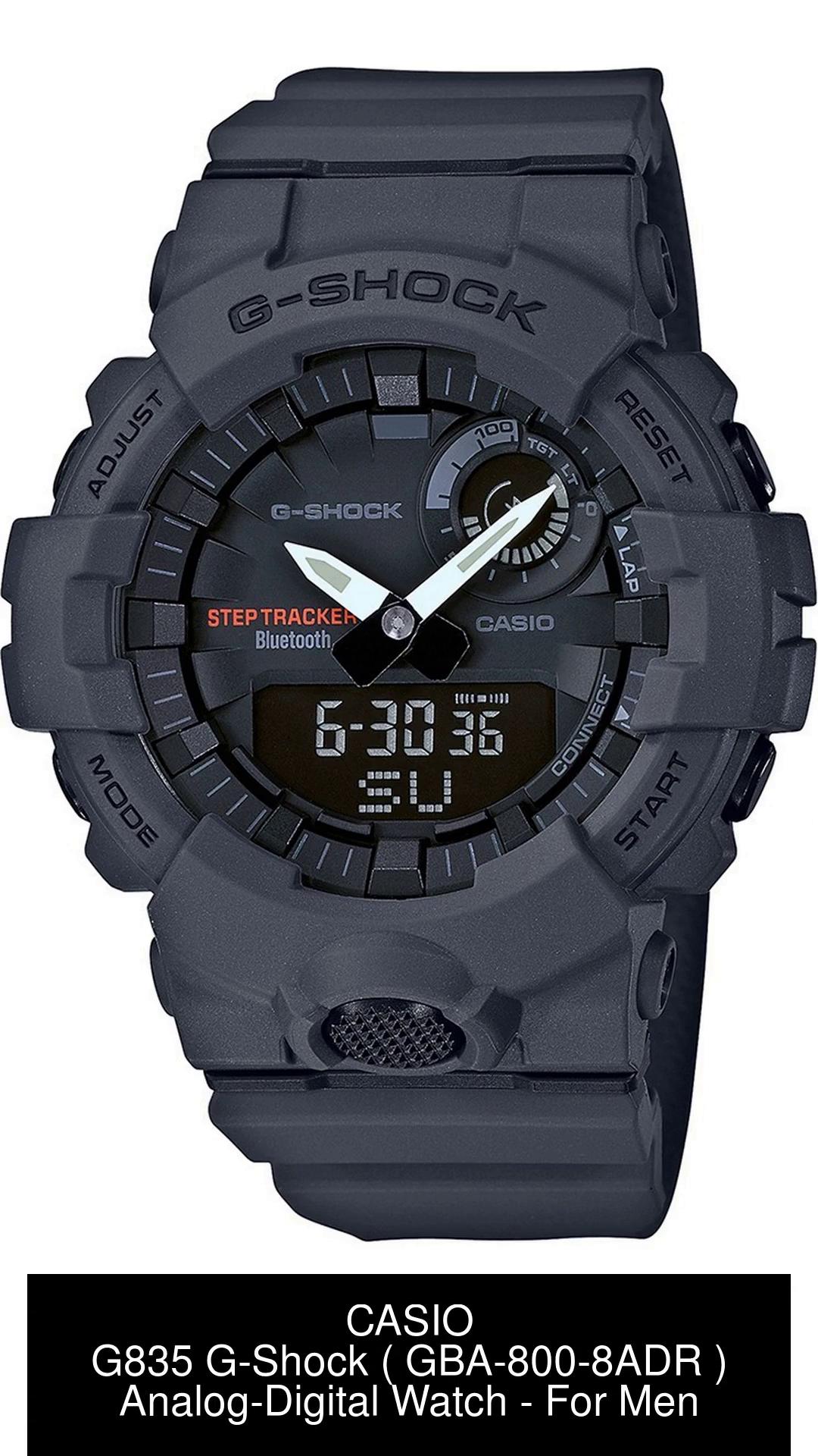 G shock best sale gba 800 black