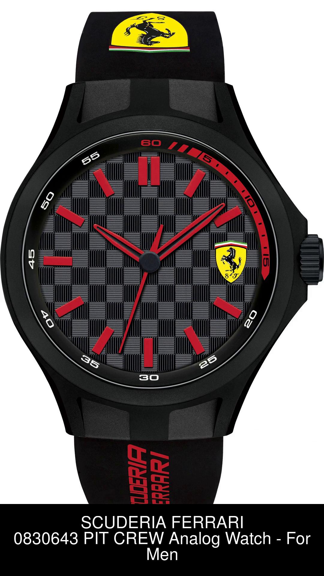 SCUDERIA FERRARI PIT CREW PIT CREW Analog Watch For Men Buy