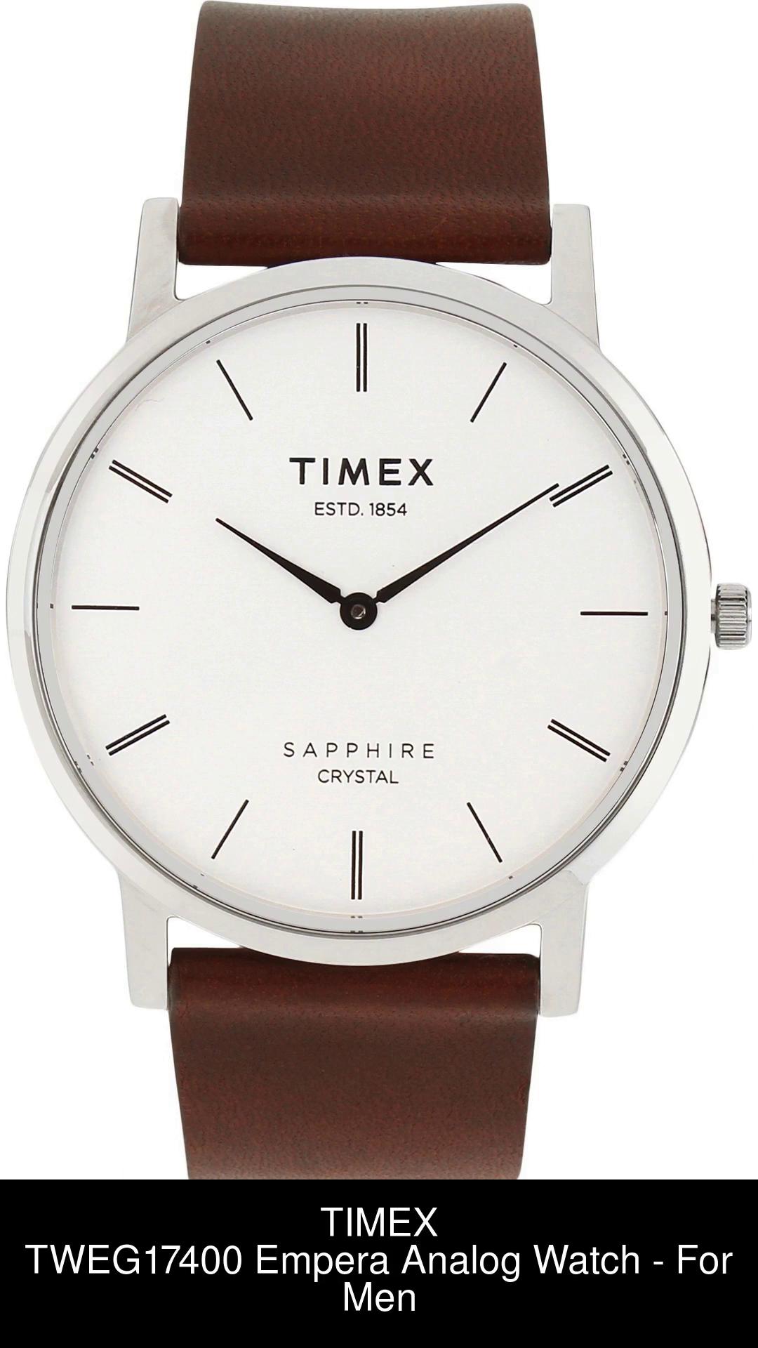 Timex empera store watch price