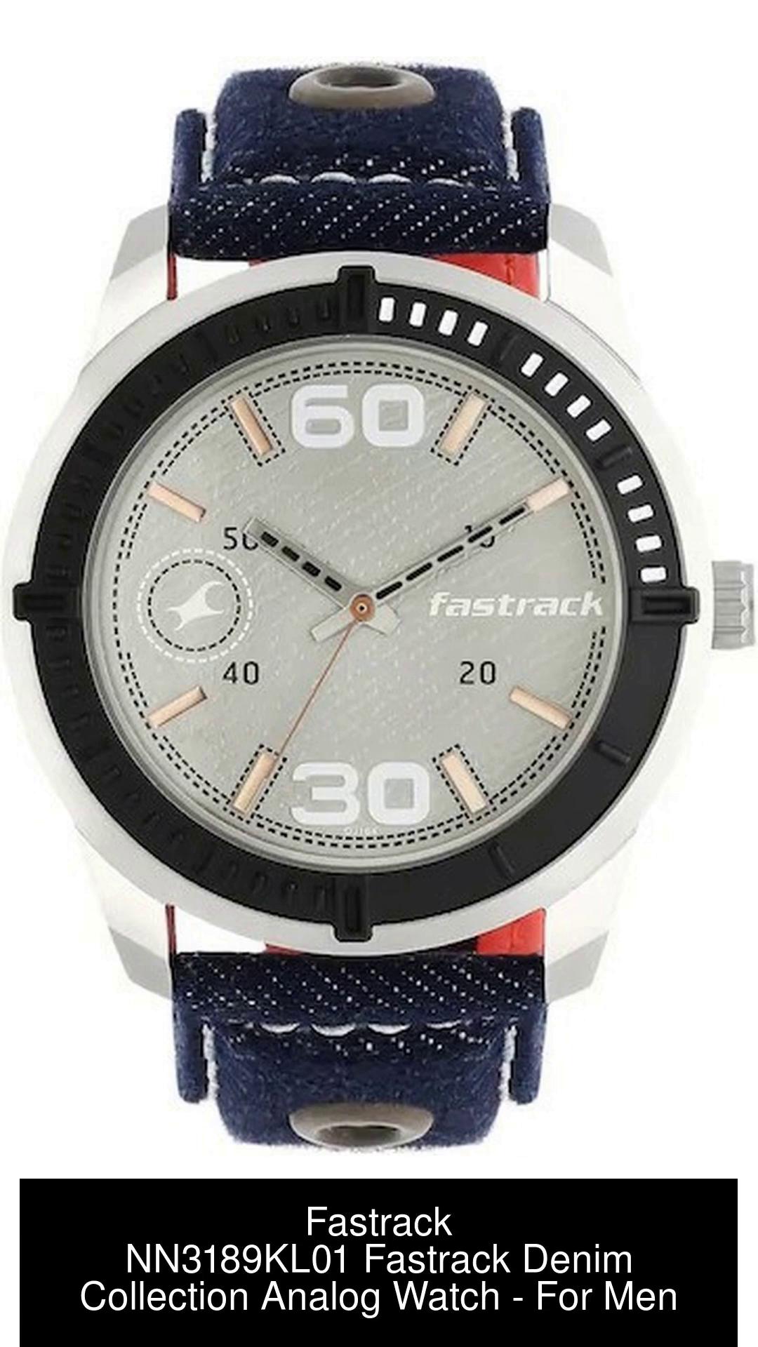 Fastrack denim watches outlet for mens