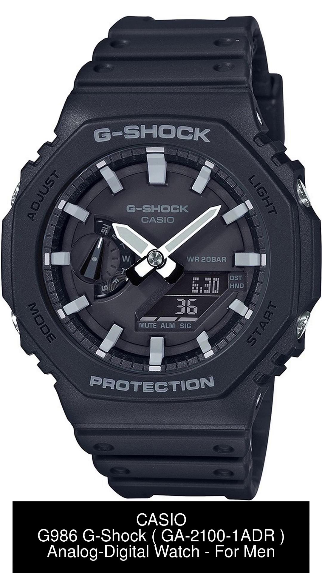 Maroon g clearance shock watch