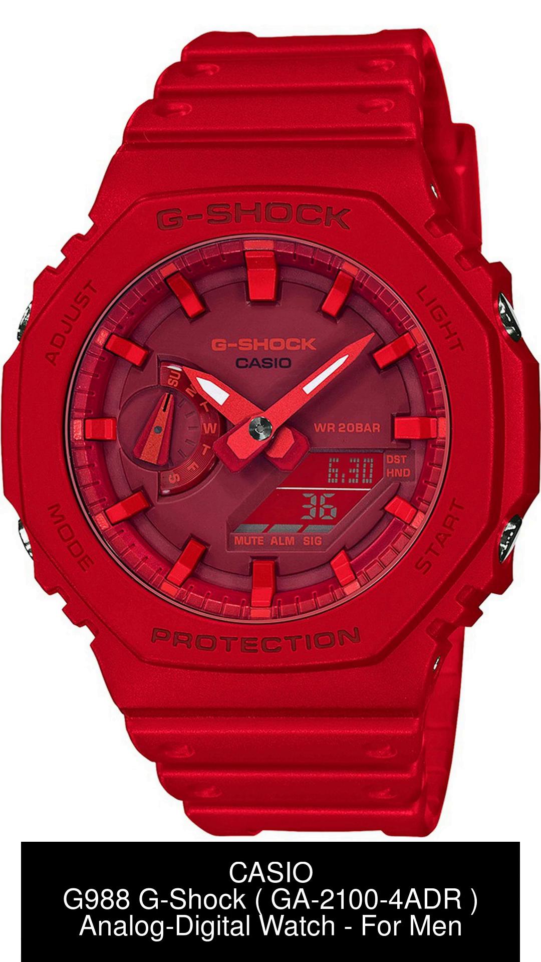 G shock watches shop for men red