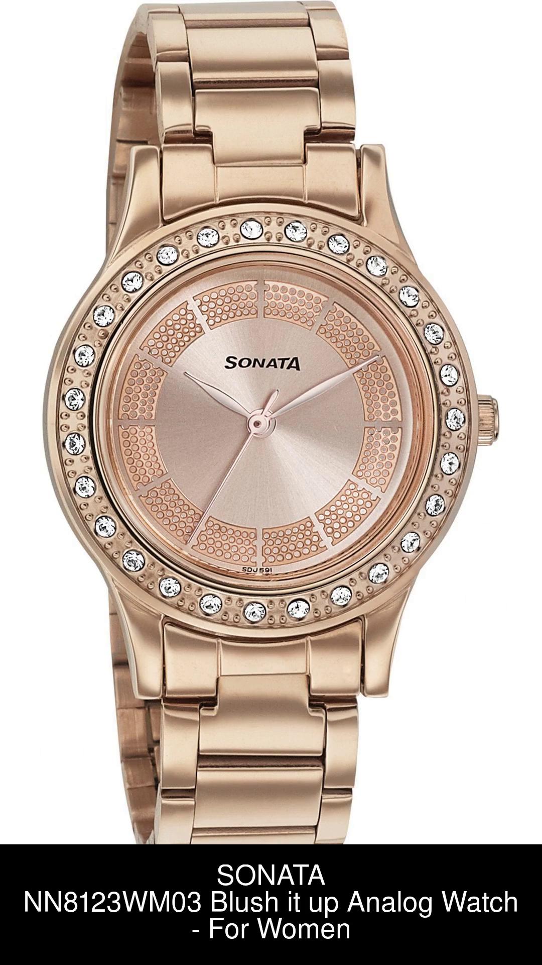 Flipkart watches clearance for womens sonata