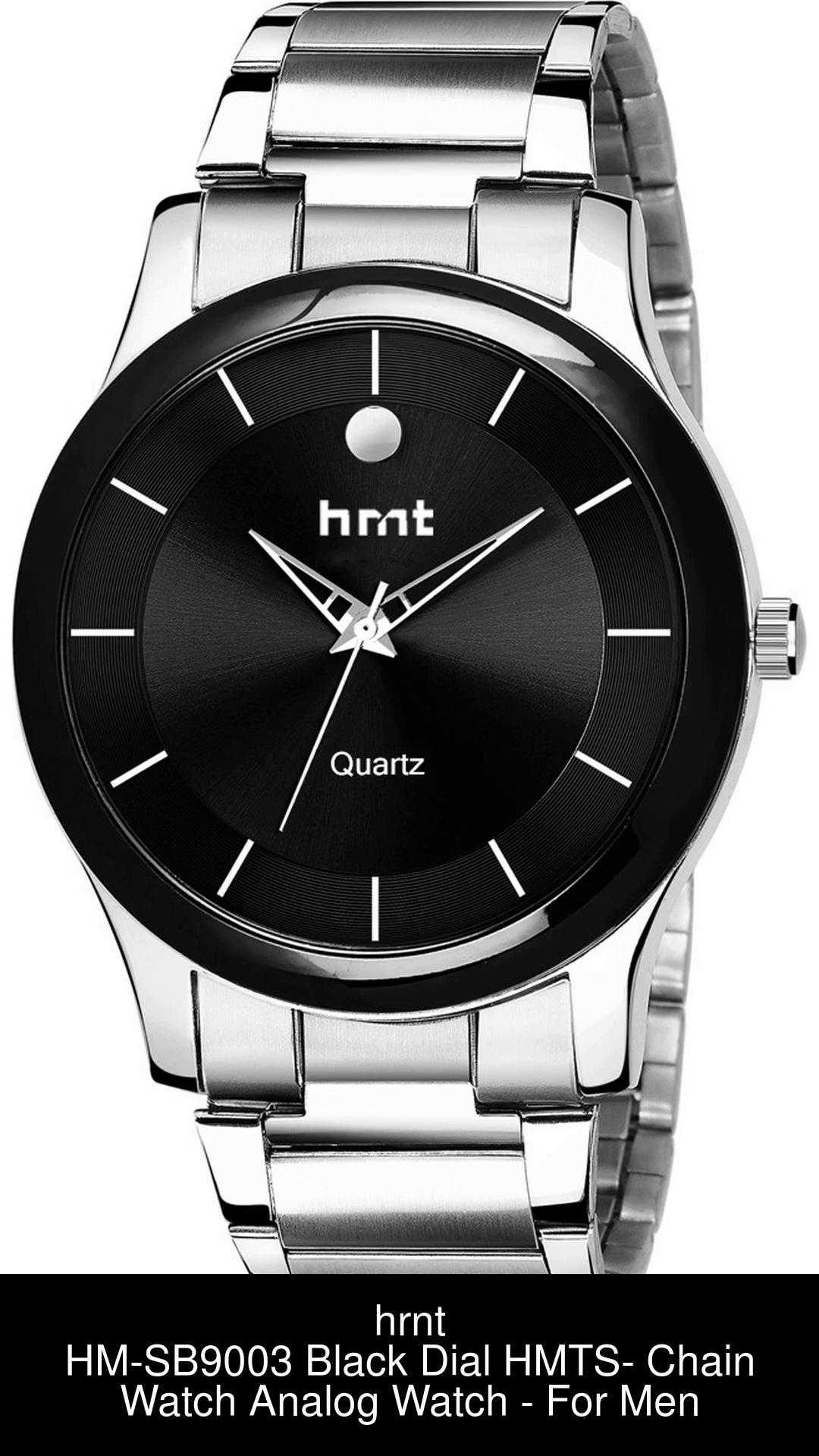 Hmt black sale chain watch