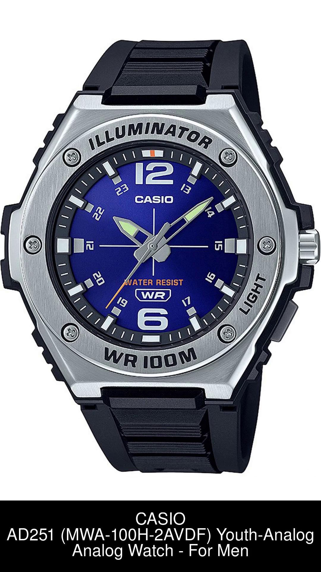 Casio watch 2025 illuminator price