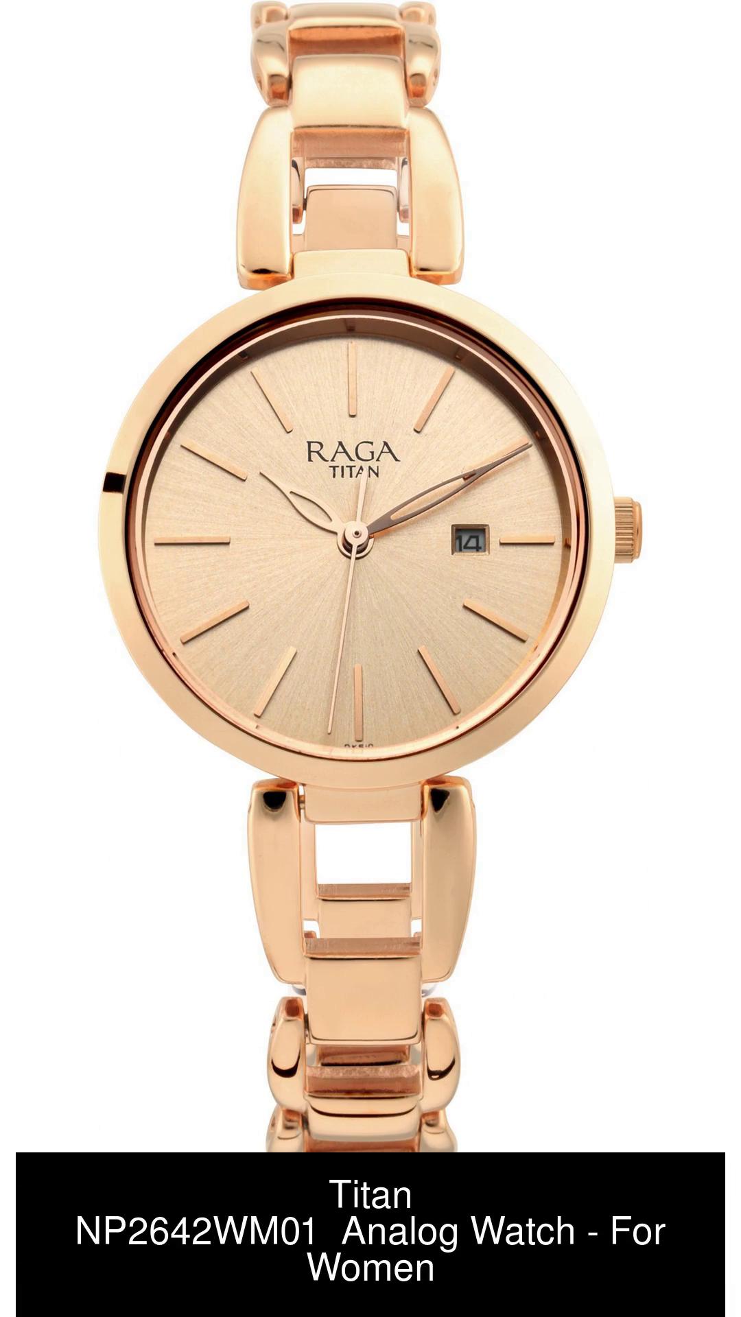 Titan raga 2025 rose gold price