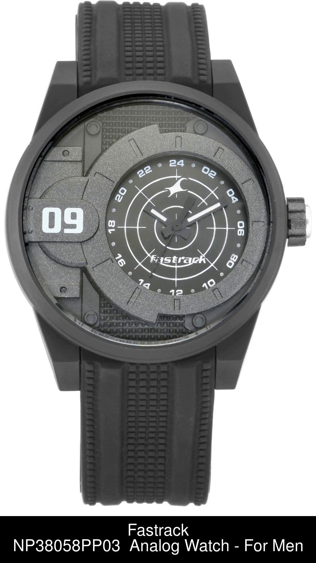 Fastrack watch outlet 4058pp03 price