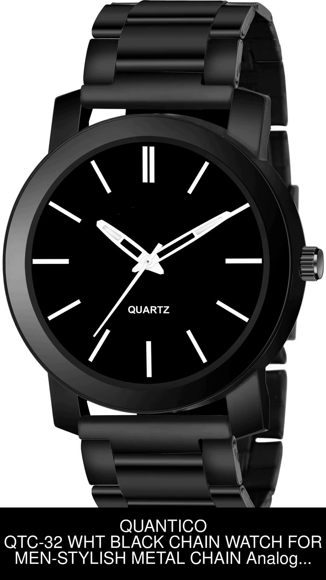 Quartz on sale black watch