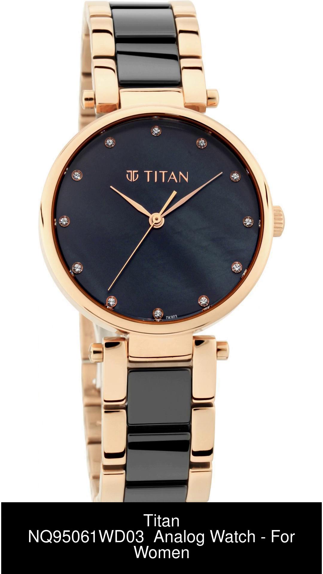 Hand watch titan price sale