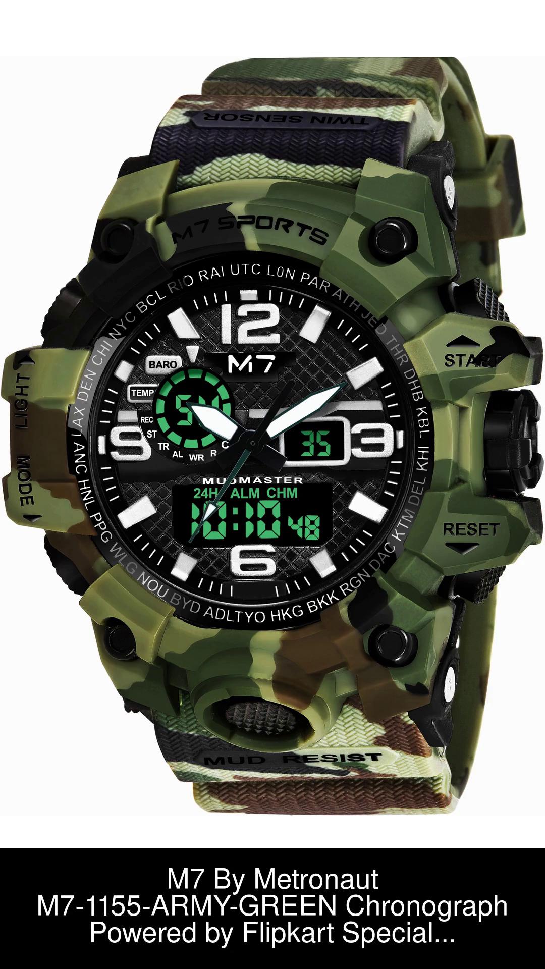 Flipkart army shop watch