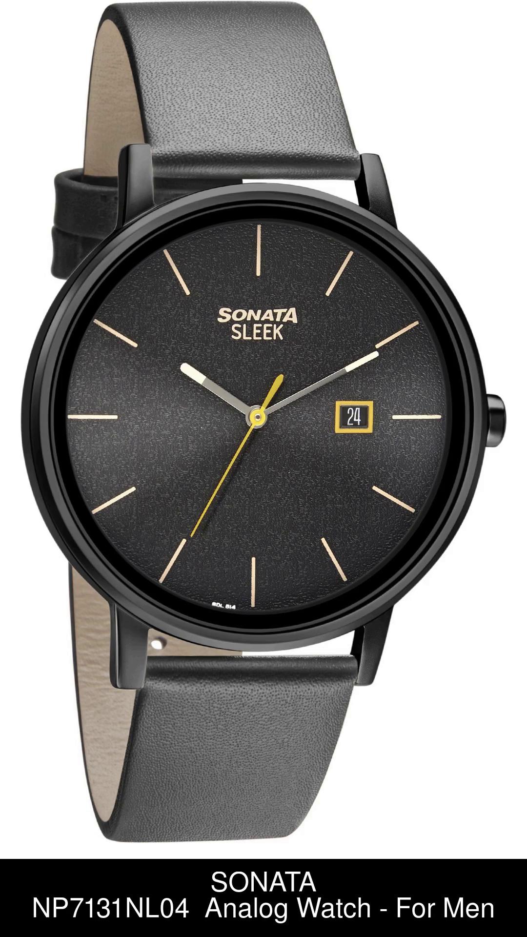 Sonata discount slim watches