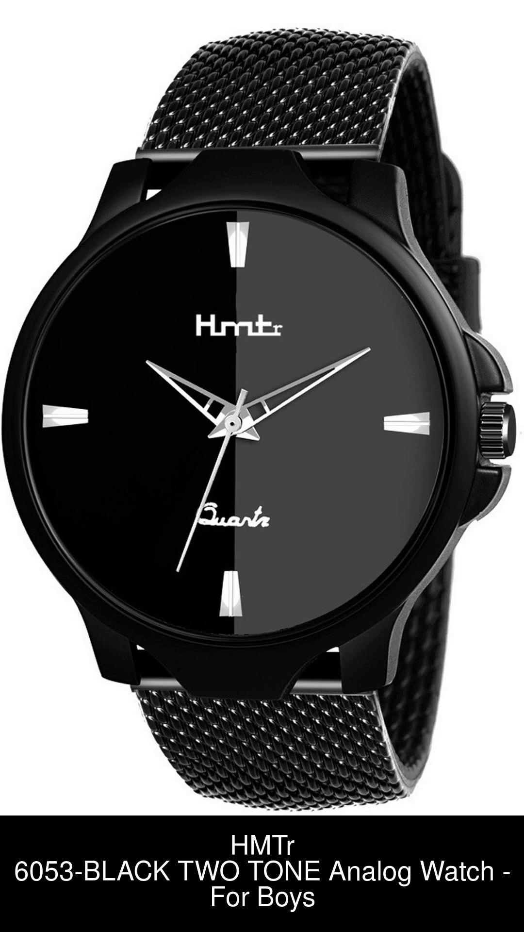 HMTr HMTr 6053 BLACK TWO TONE Analog Watch For Boys Buy HMTr