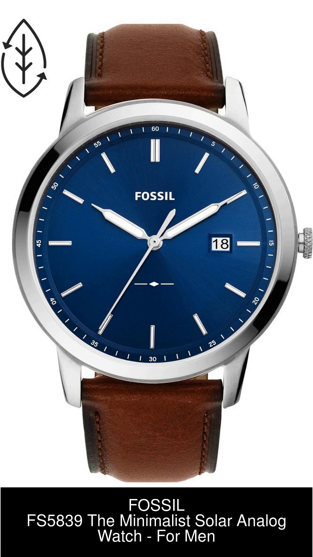 FOSSIL The Minimalist Solar The Minimalist Solar Analog Watch