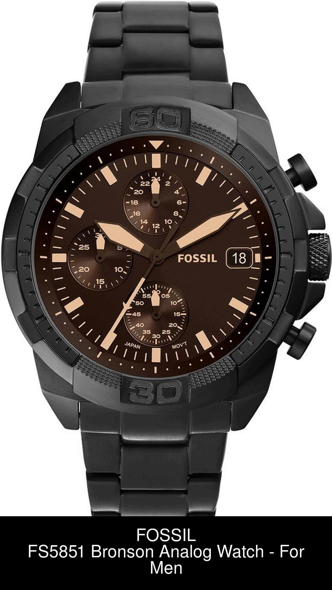 Fossil costly 2024 watches