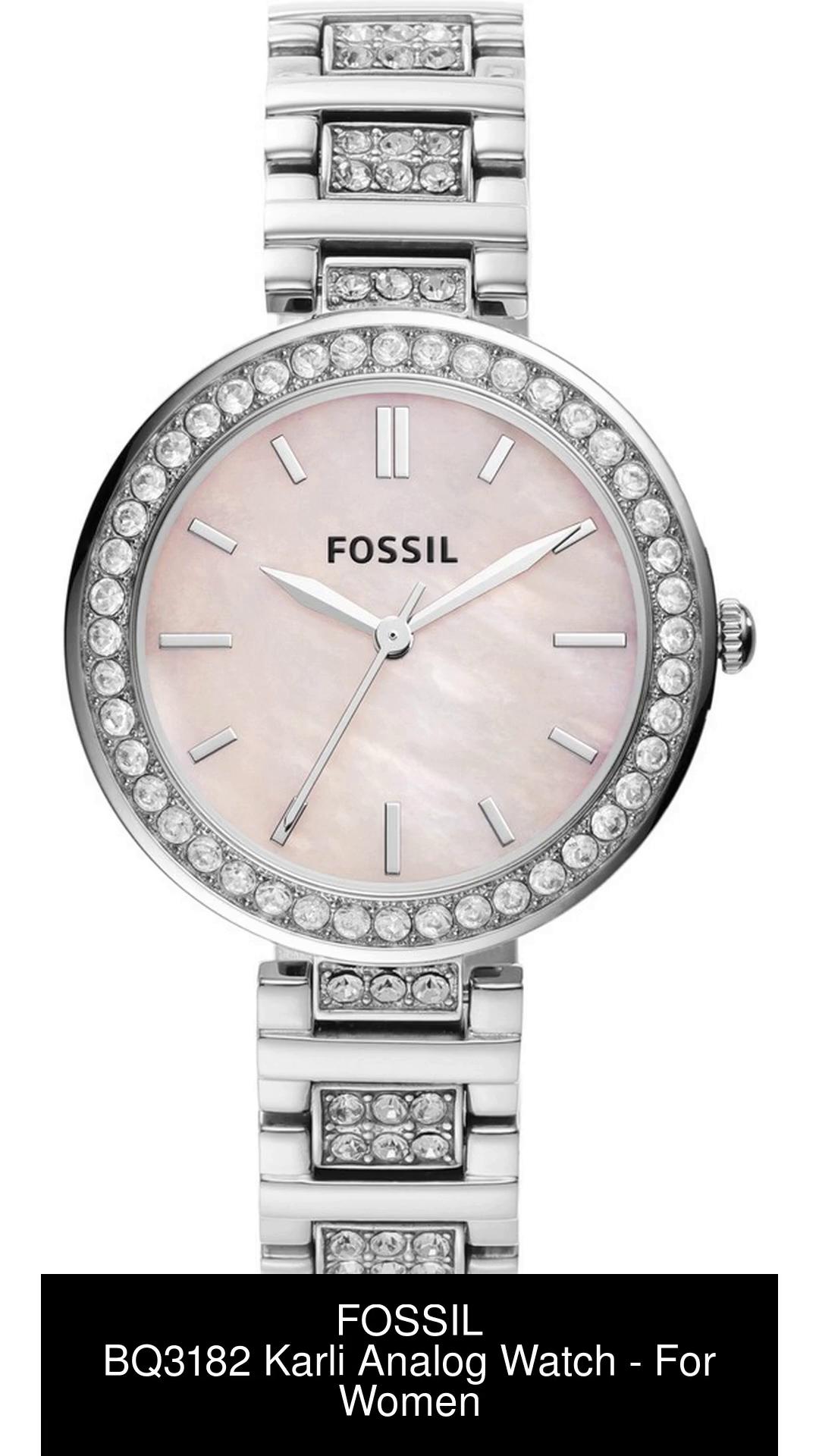 Fossil bq3182 best sale karli analog watch