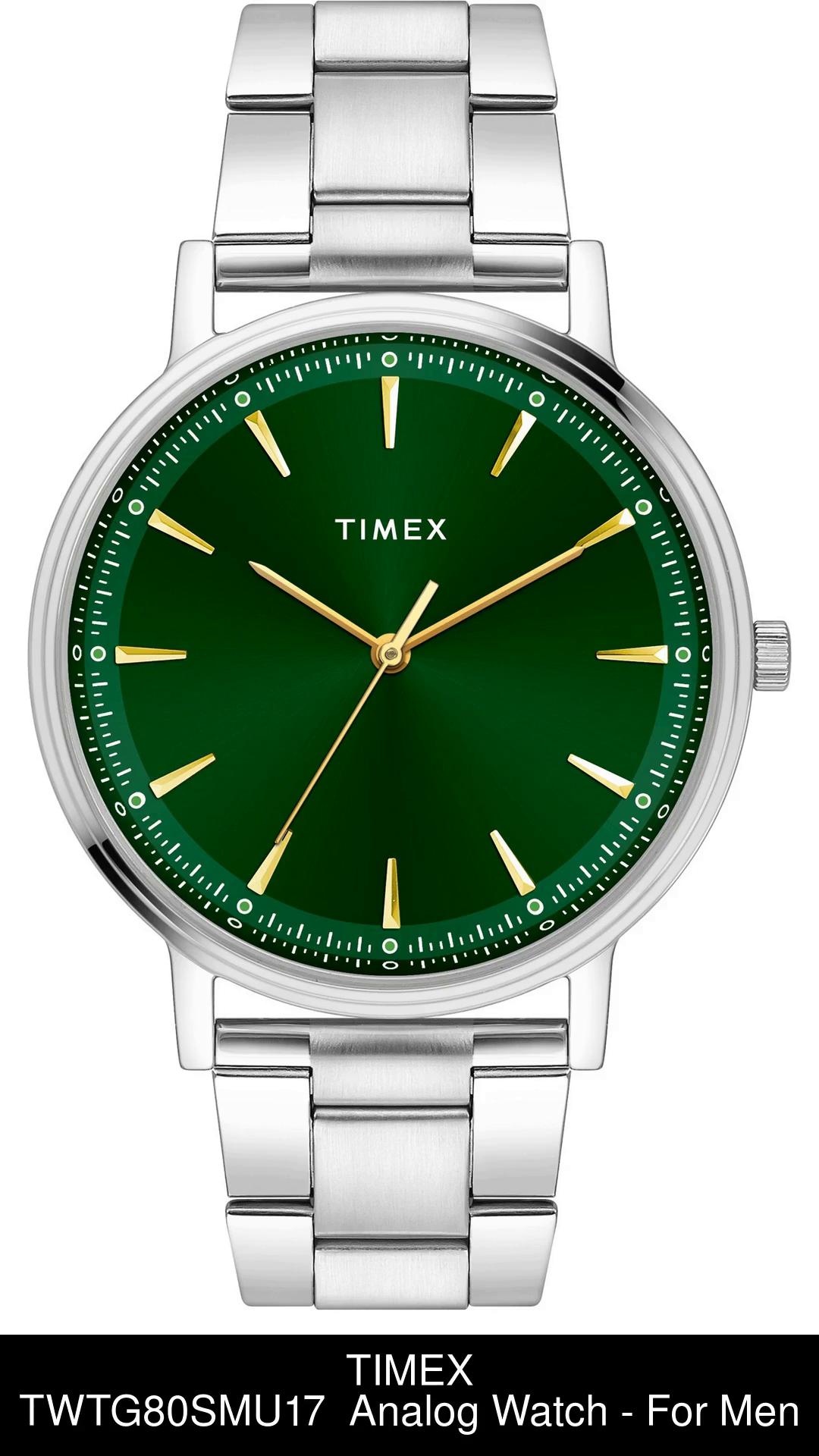 Timex cheap green watch