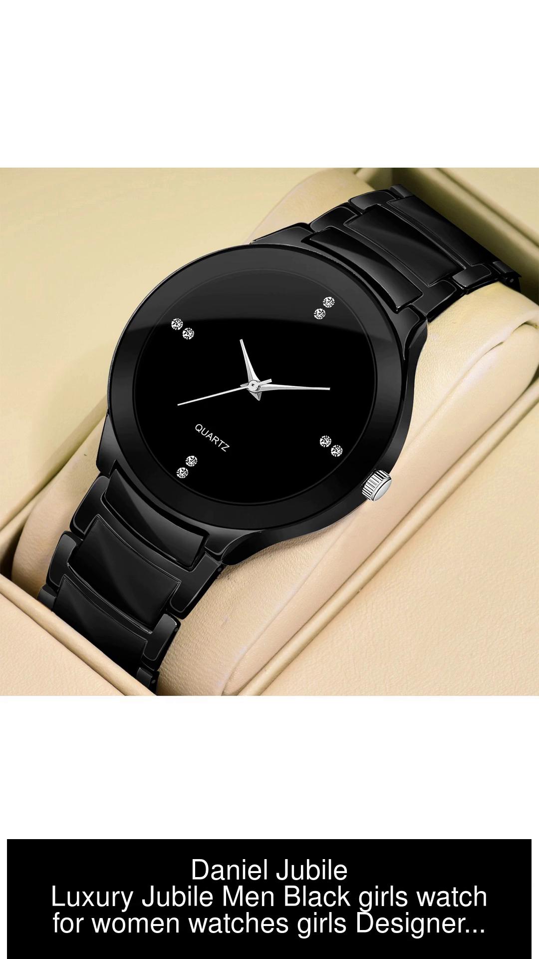 Designer hot sale black watch