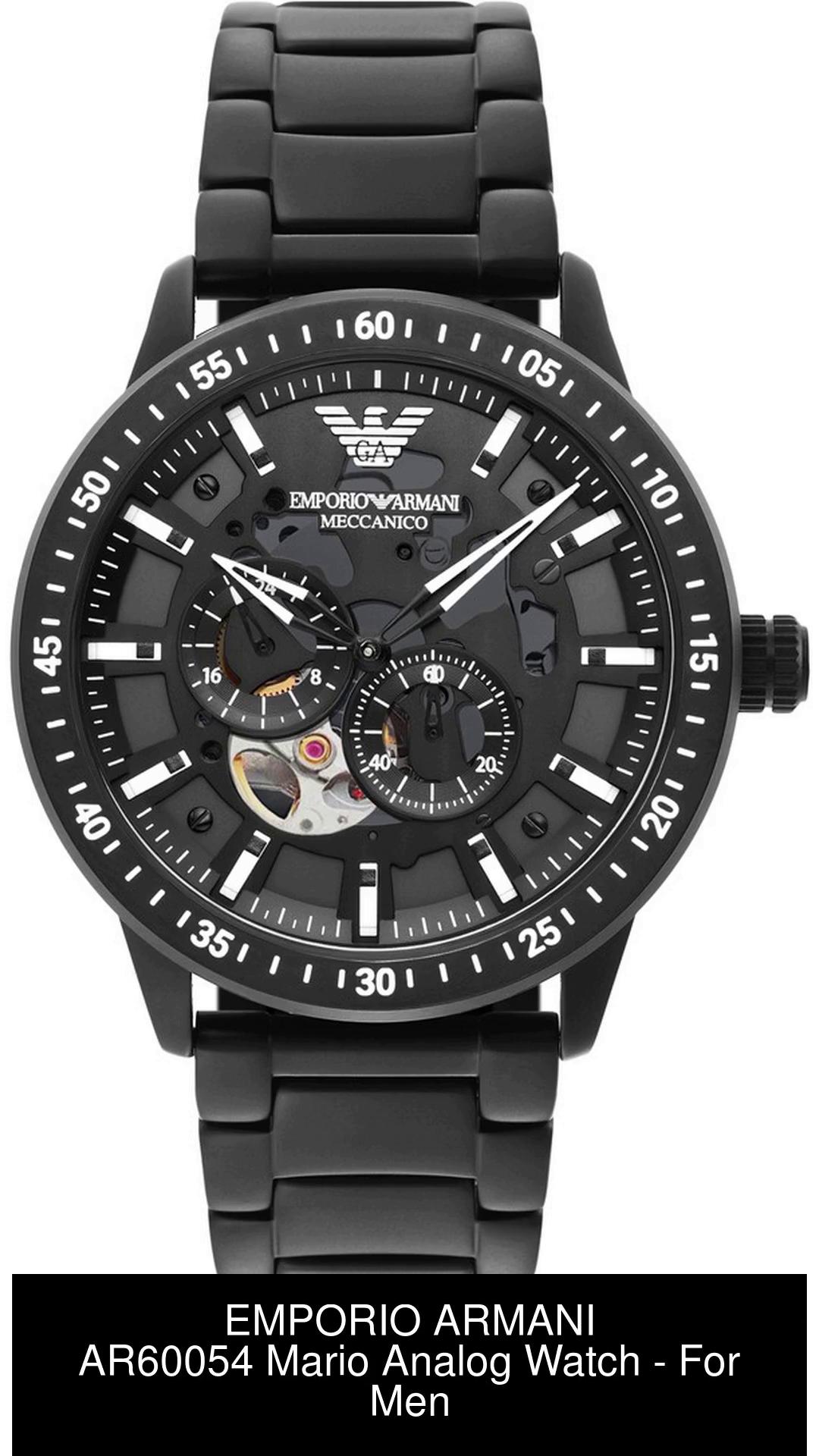 EMPORIO ARMANI Mario Mario Analog Watch For Men Buy EMPORIO