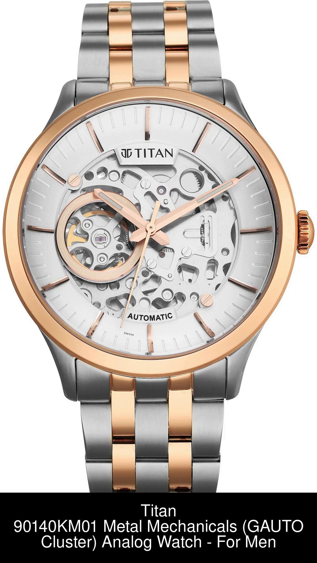 Titan watch automatic on sale price